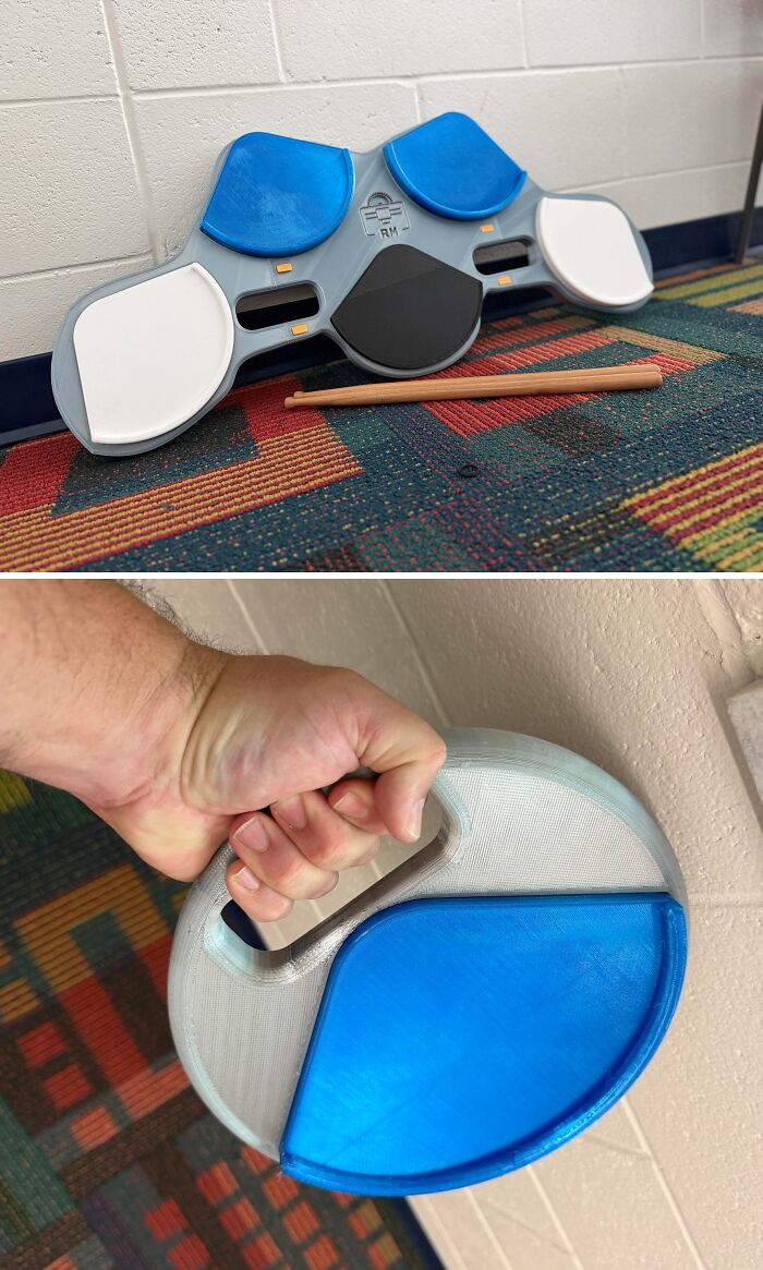 Marching Snare And Tenor Practice Pads