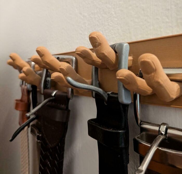 Simple Belt Organizer That’s Totally Meh (But Fun To Make)