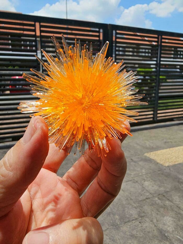 Crystal Cluster Grown From Fertilizer (Yep, Really)