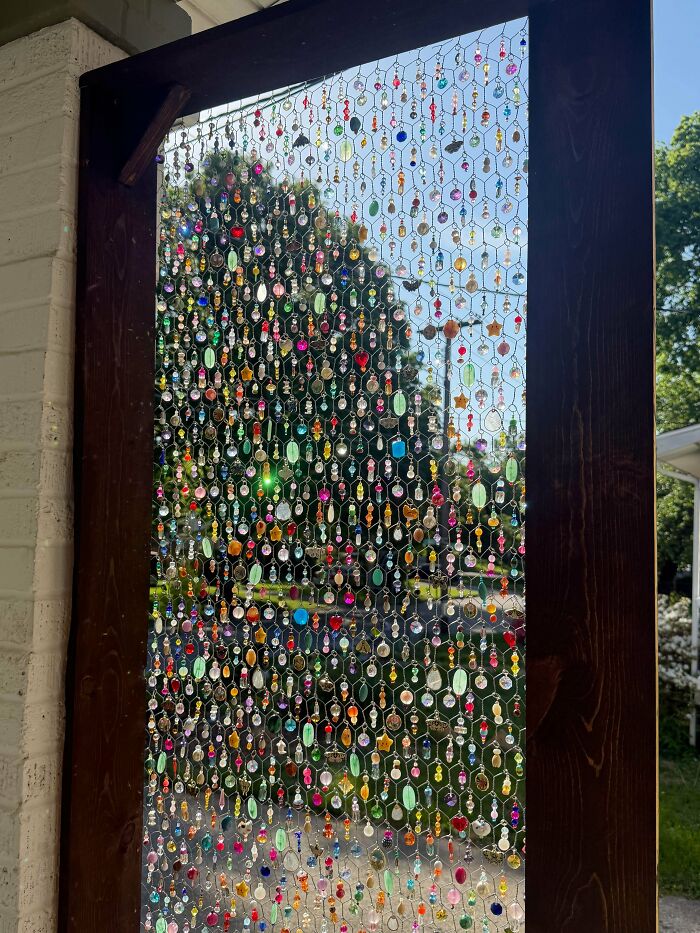 Suncatcher That Made A Porch Half Light Up