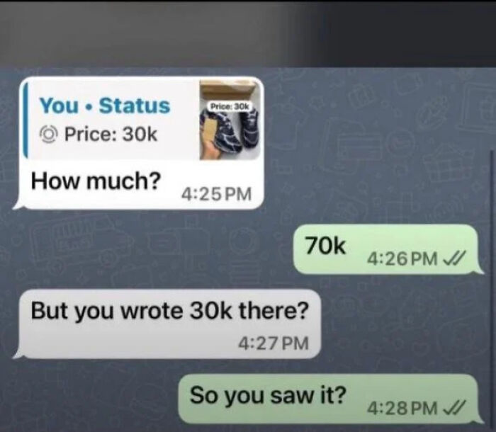 Every Time You Try to Sell Something