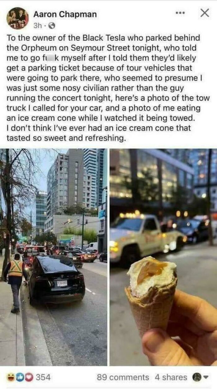To the Tesla Owner: Nope, Not Sorry!