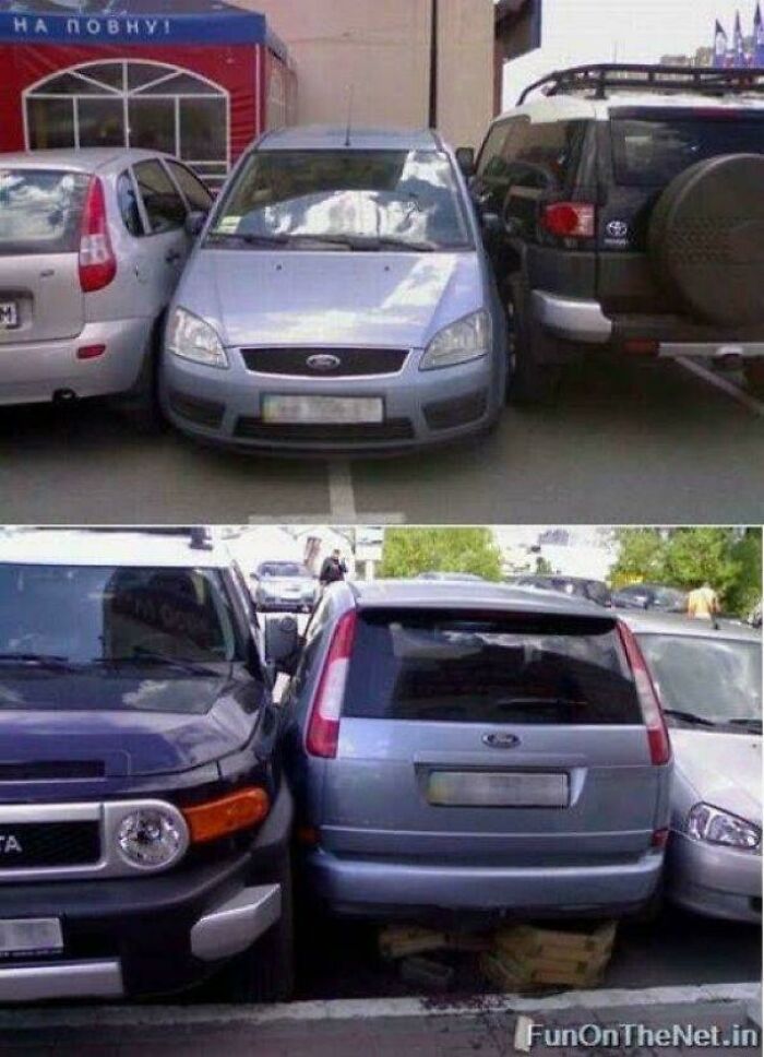 Wait, They Parked *There*?! 92 Hilariously Bad Parking Fails You’ve Gotta See