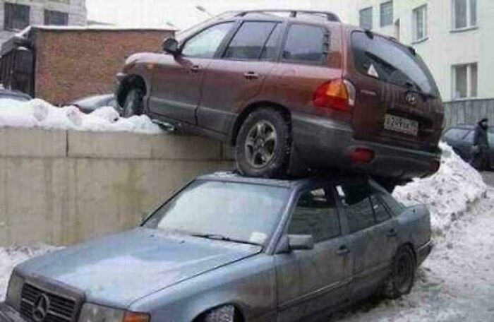 Wait, They Parked *There*?! 92 Hilariously Bad Parking Fails You’ve Gotta See
