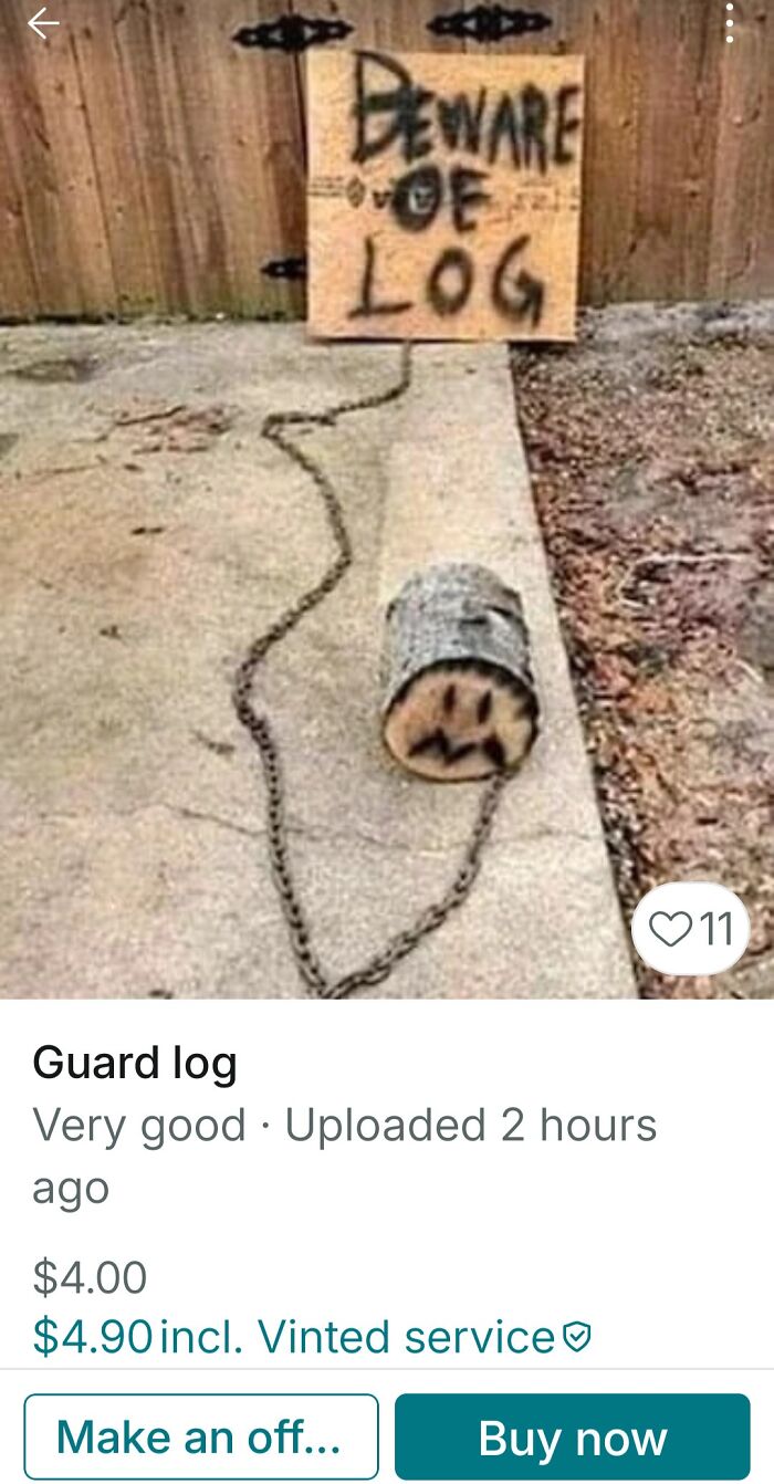 Watch Out… There’s a Suspiciously Dangerous-Looking Log