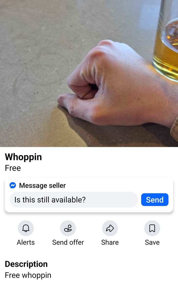 Free: Whoppin’! (Whatever That Means)