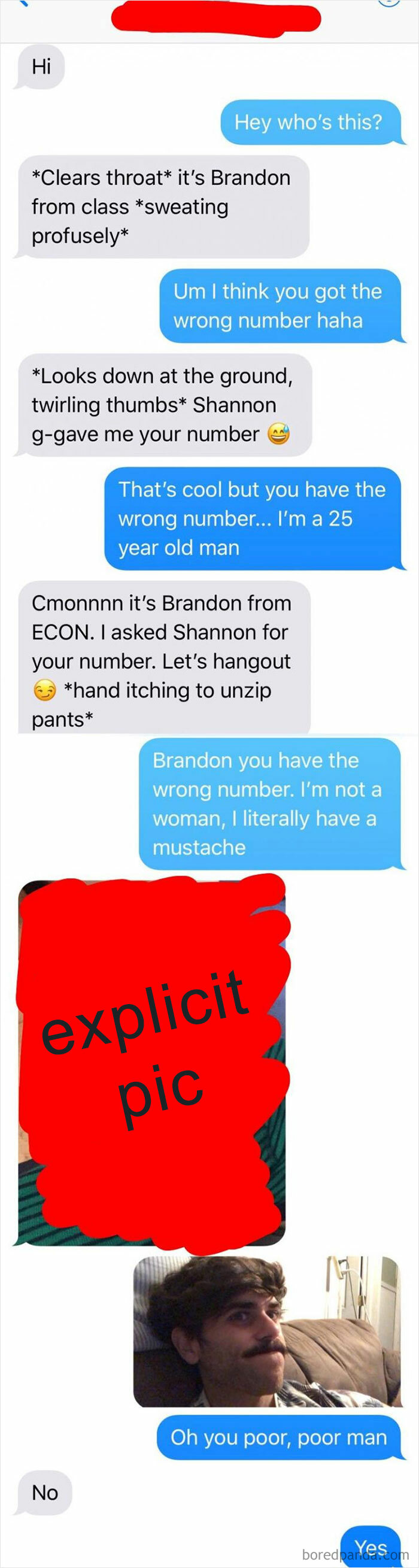 This Text is a Point of No Return
