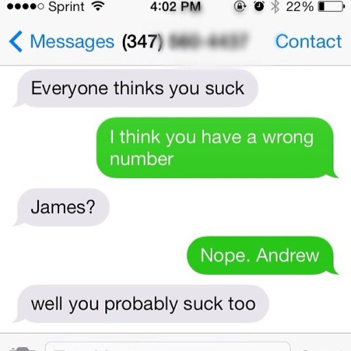 Today’s Vibe? Thanks to a Wrong Number, Awesome
