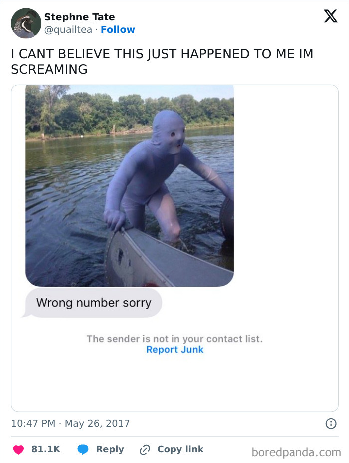 I’m Screaming at These Wrong Number Texts
