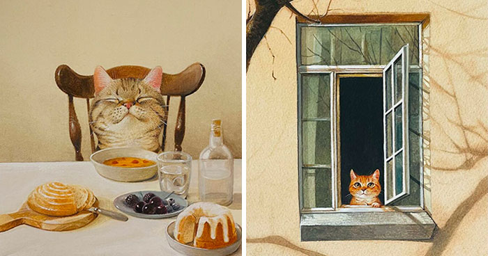 Cats Doing People Stuff? Yes, Please!