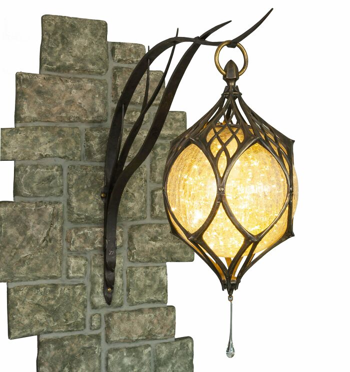 Check out this badass Elvish Lantern – a graduation project that’s basically magic in metal!