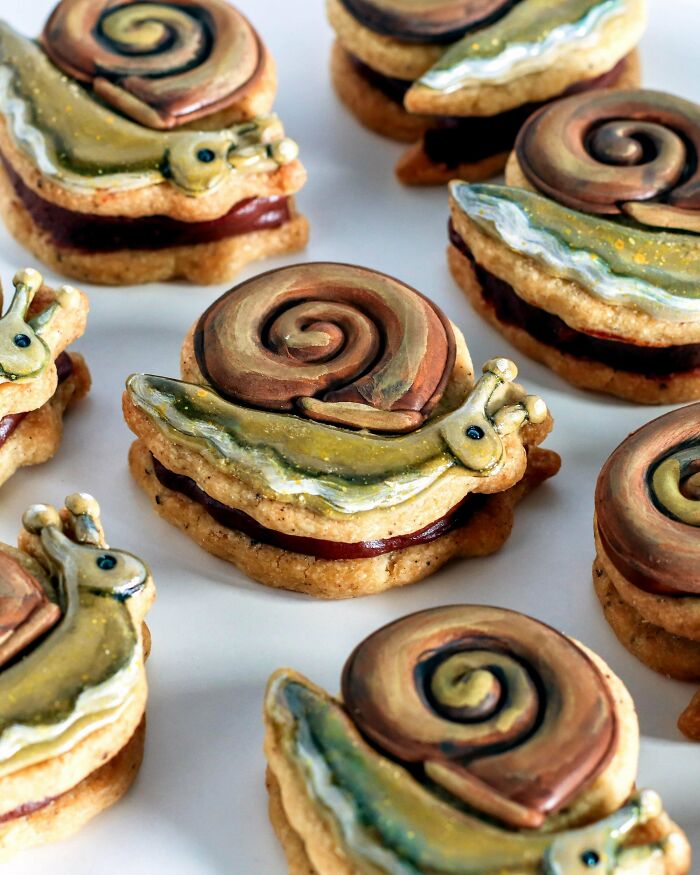 I made these snail cookies and yep, they’re as adorable (and tasty) as they look.