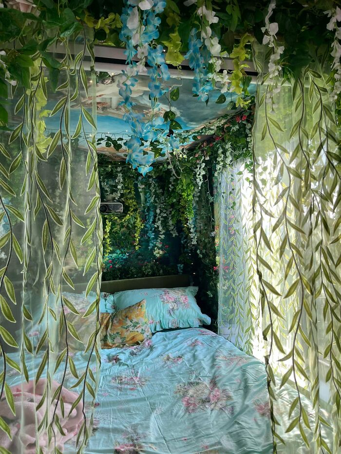 My fantastical fairy forest nook, designed to be the coziest little escape ever.