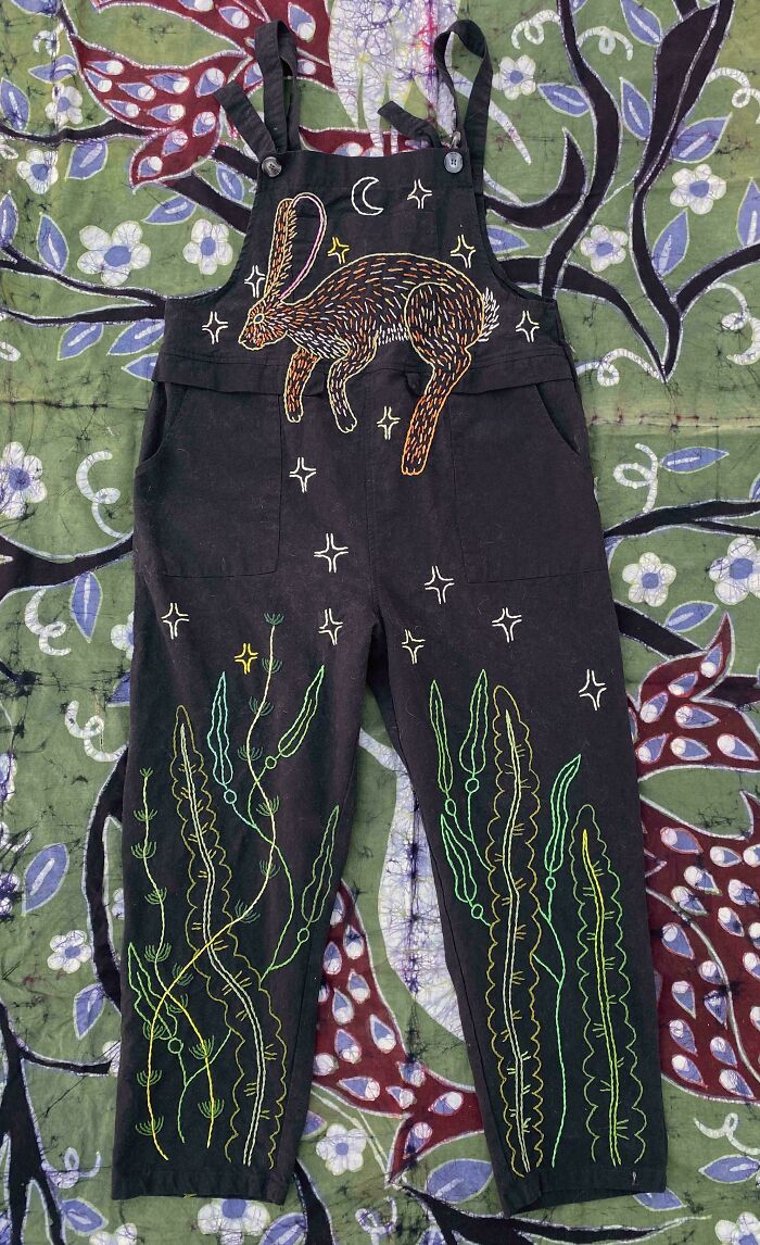 Rabbit and seaweed jumpsuit for my mom. Yes, it’s as quirky as it sounds.