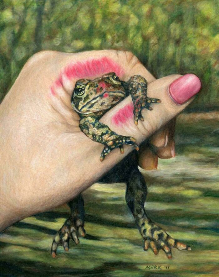 Check out some art by Janie Mork – it’s got serious whimsical vibes.