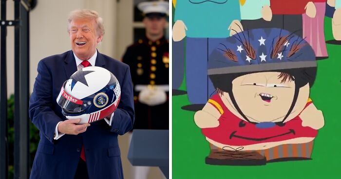 Wait Till You See The Wildest Reactions To Trump’s Fancy IndyCar Helmet