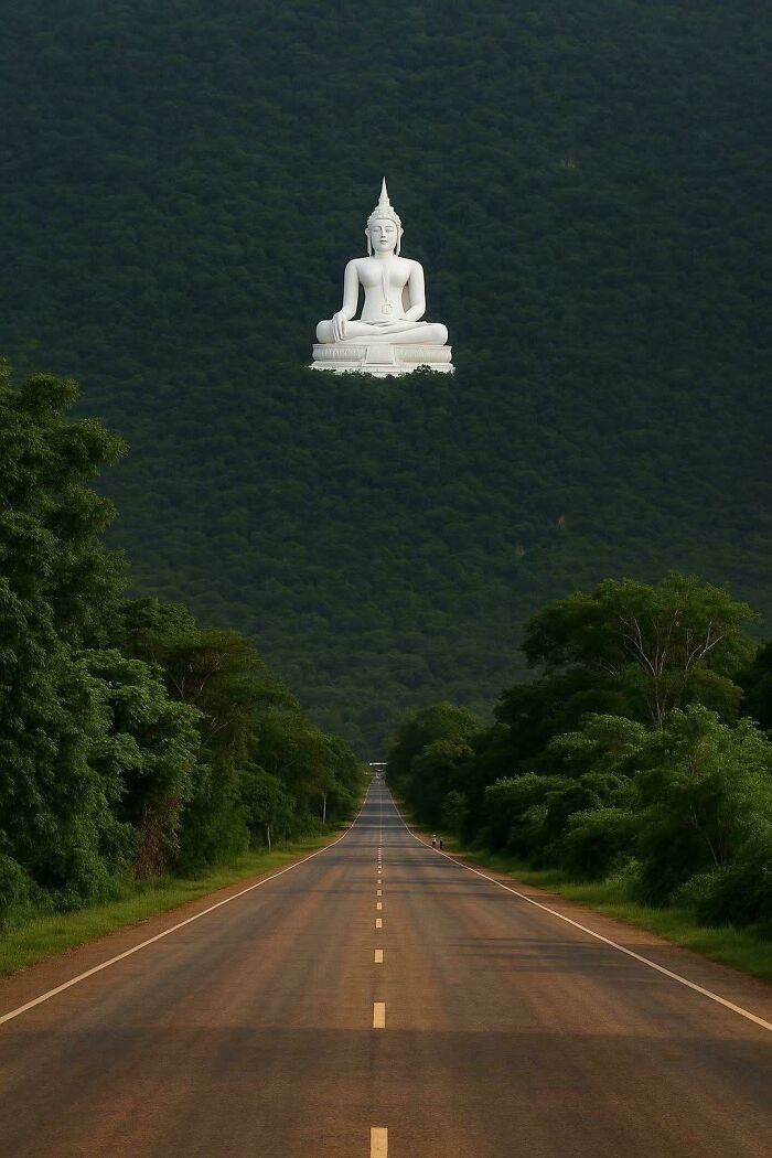Temple Or Optical Trick? You Decide!