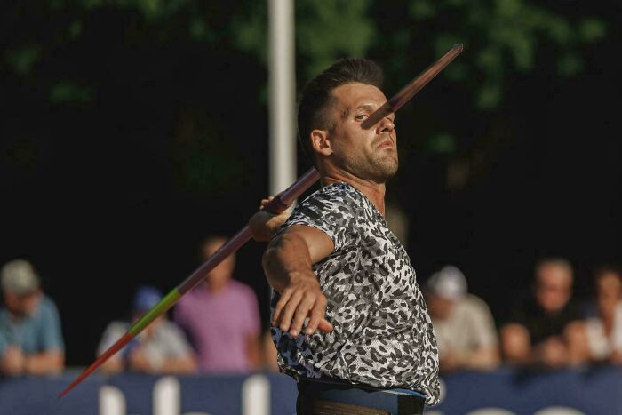 Javelin Thrower Freeze Frame