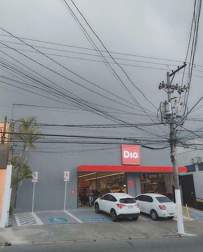 Market Day On A Cloudy, Trippy Day