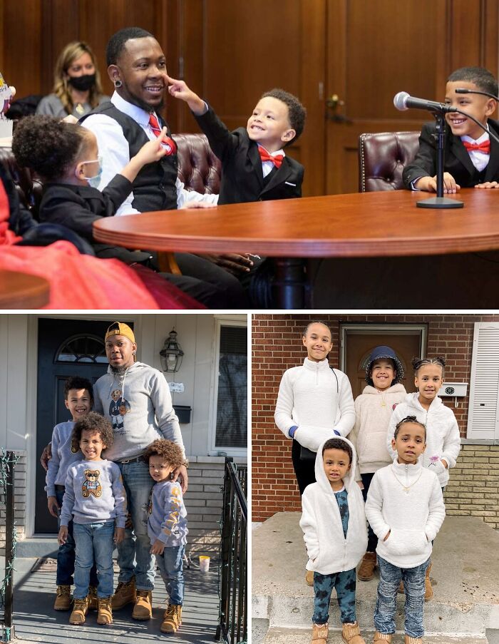 Guy Plans to Adopt One Kid, Ends Up Adopting All 5 Siblings To Keep Them Together