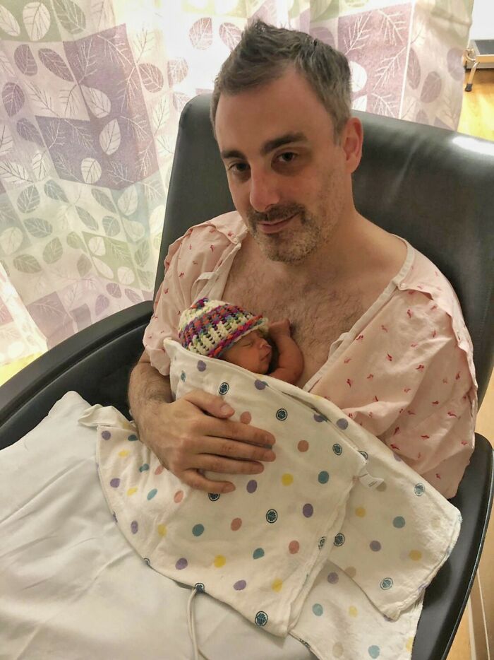 Kangaroo Duty with Our Preemie Daughter While Mom Reps at Conference