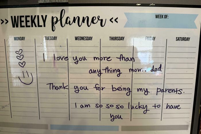 Message From Our Teen Daughter—The Sweetest Note Ever