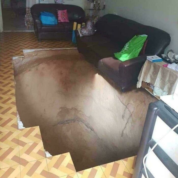 Hole In Living Room: When Your Floor Has No Chill
