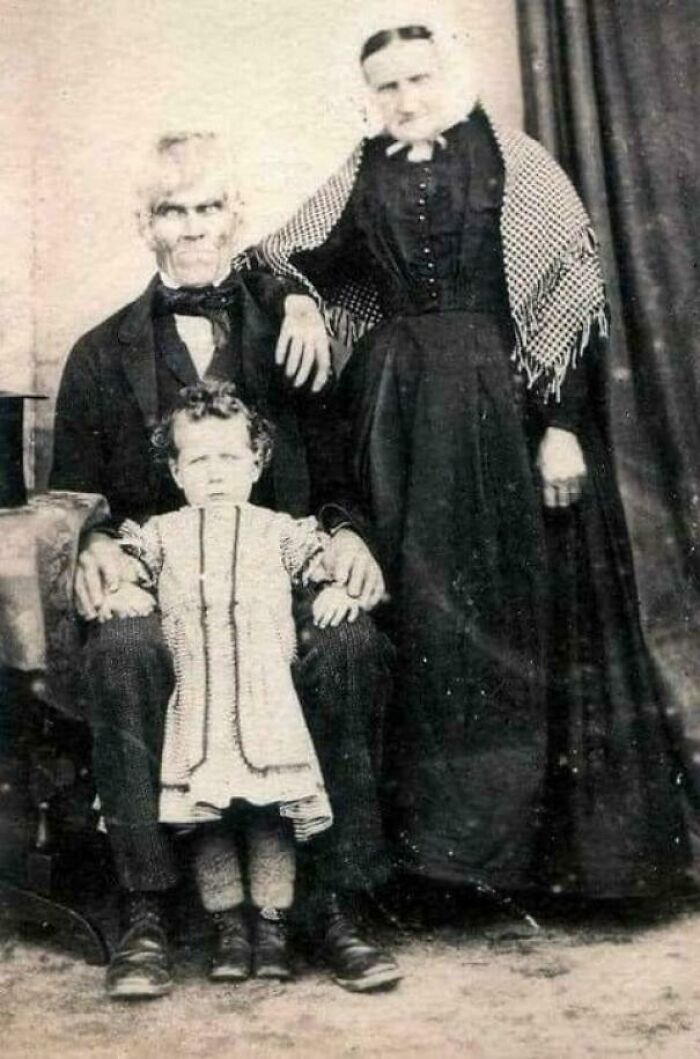 Just A Happy Family Pic From The 1800s That Feels A Bit Off
