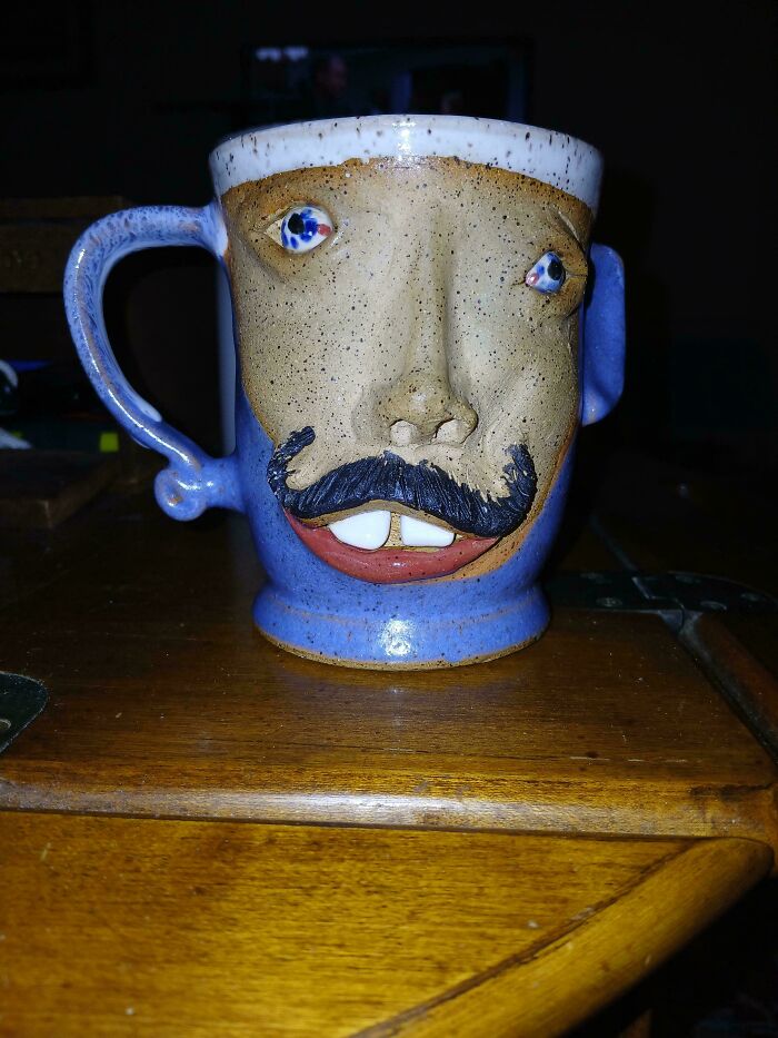 This Coffee Mug Found In A New Apartment — Why So Spooky?