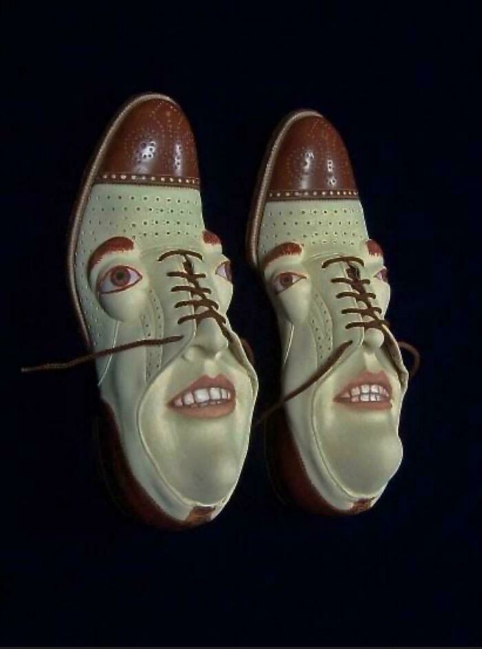 Shoes With Human Faces On Them—Fashion Or Freak Show?