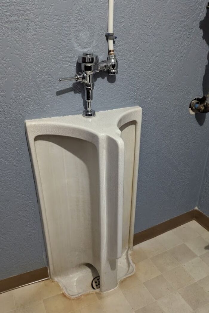 World’s Worst Urinal: Streams Stay Separated… For What It’s Worth