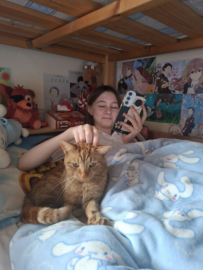 Daughter Evangeline and Her Son Mango—Like Two Peas in a Pod