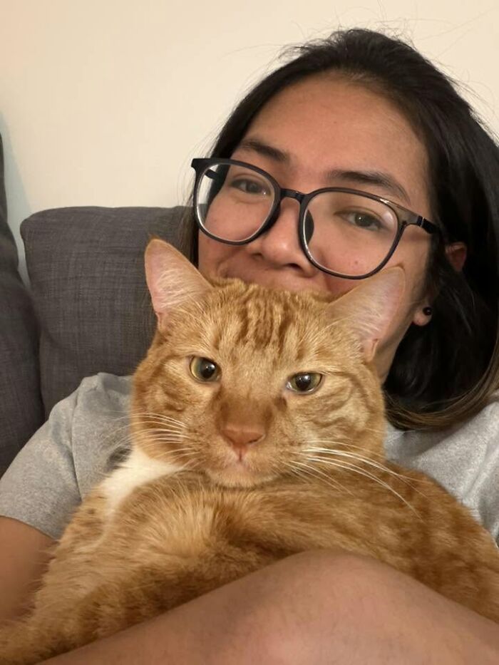 Garfield and His Mama—Orange Iconic Duo
