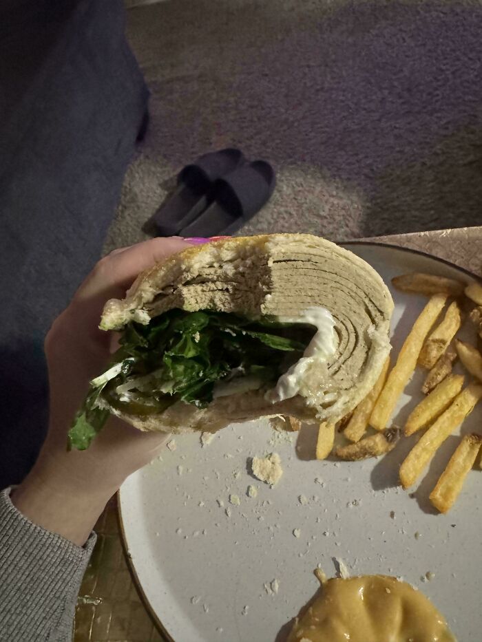 Publix Deli Folks Always Stumped On How Much Fake Meat To Put On Vegan Club