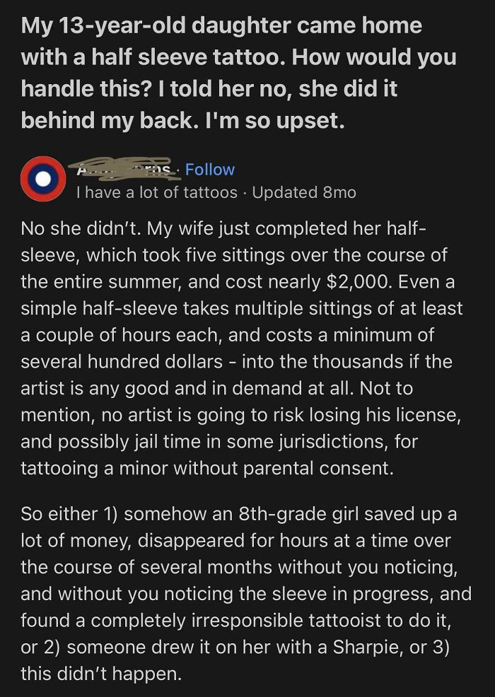 Parent’s Epic Fail: Tattoo Lie Gone Wrong