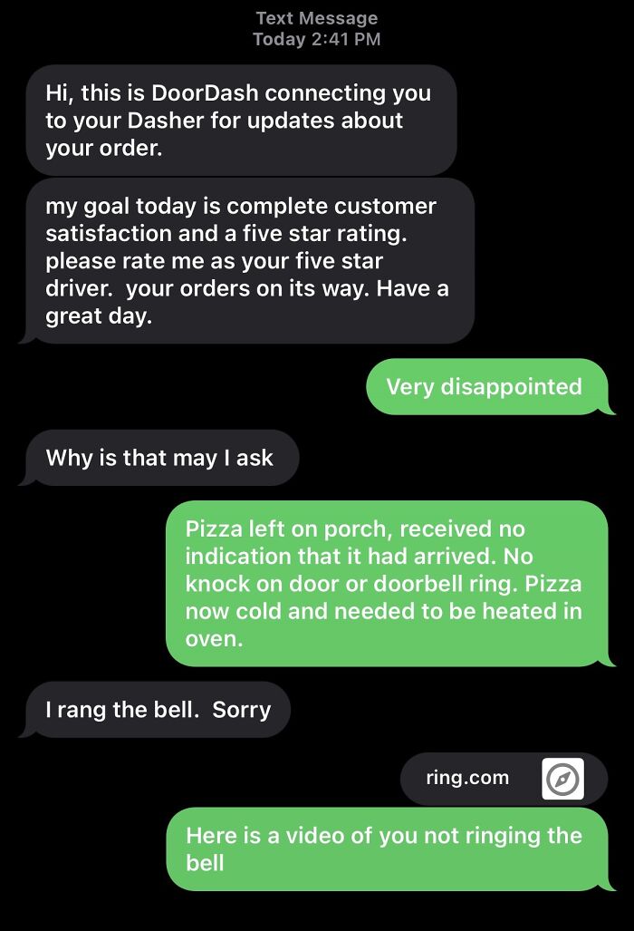Dasher Ghosted? Here’s The Receipts