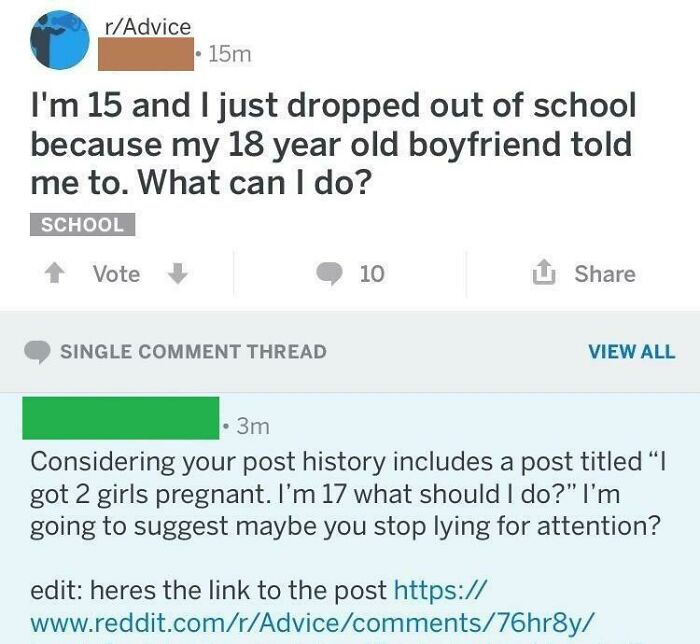 Serial Liar Finally Gets Called Out