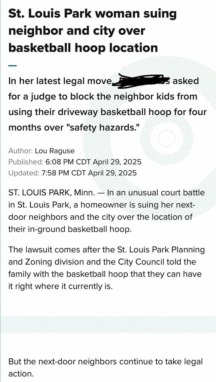 Karen Sues Neighbors Over Kids Playing—Playground Wars