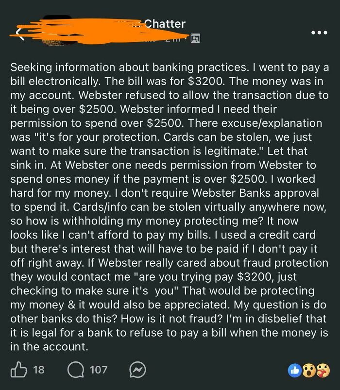 How Dare The Bank Protect My Money?! Karen Is Outraged