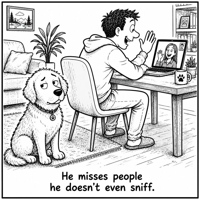 Wait, Someone Imagined Life Through a Dog’s Eyes — And It’s Hilarious!