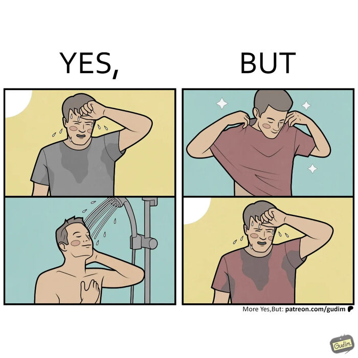 Wait, They Actually Drew That? 28 Comics That Nail Life’s Weird Contradictions