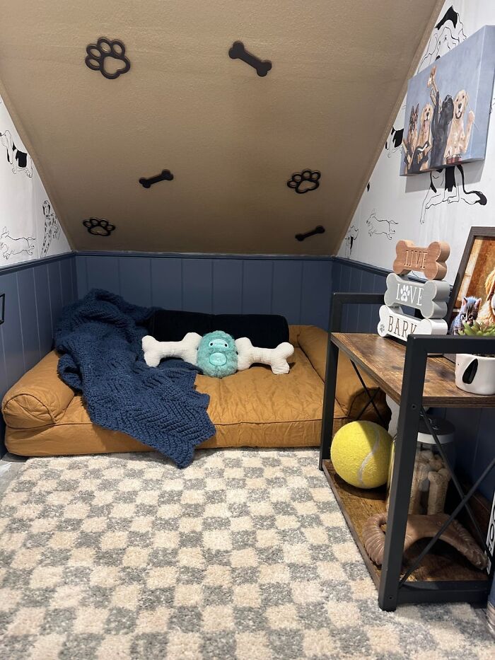 Created a Cozy Room for My Dog Under the Stairs — Tail Wags Guaranteed
