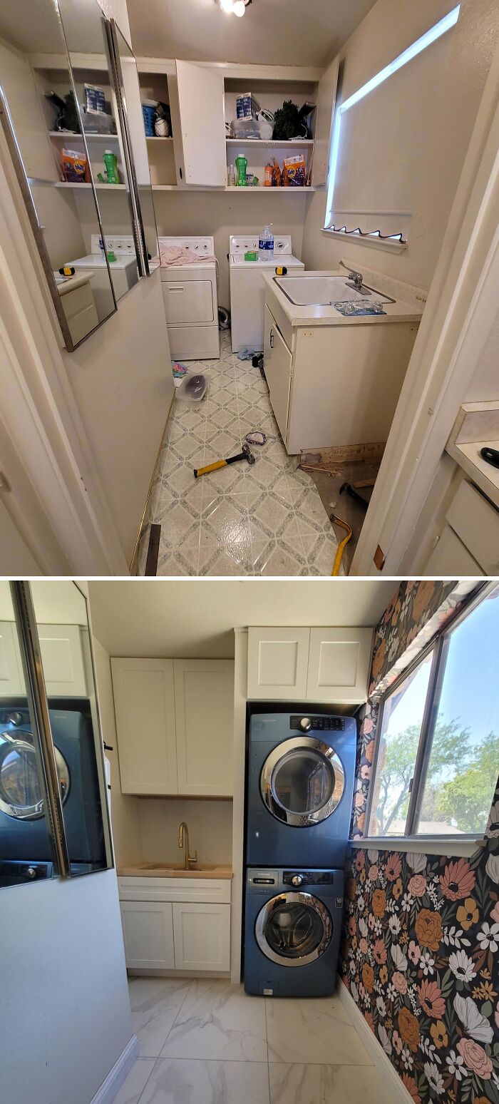 Our Laundry Room Got a Fresh New Look Recently — Check It Out!
