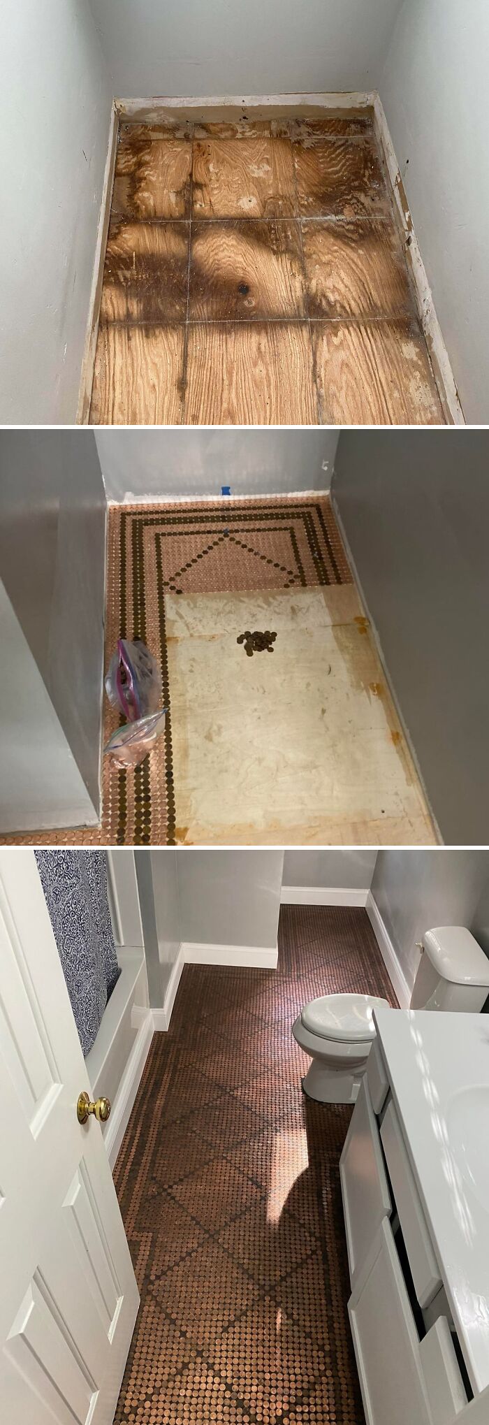 Penny Floor Project That’s Actually Pretty Cool