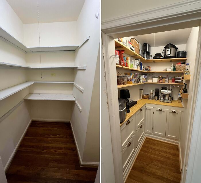 Pantry Renovation Complete — Organized and Looking Gorgeous