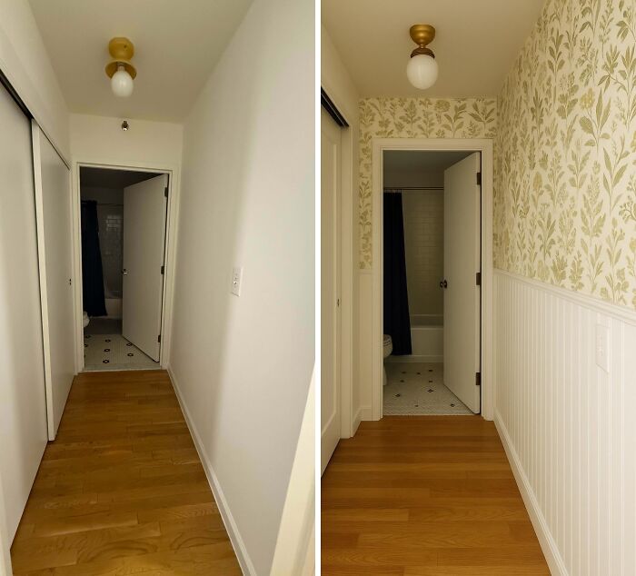Thinking About Adding Wainscoting with Beadboard in the Hallway — Thoughts?