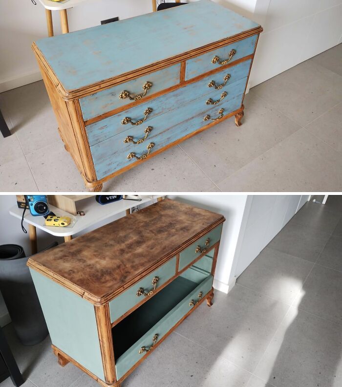 Rookie Furniture Restorer in Action — It’s Getting Better Every Day