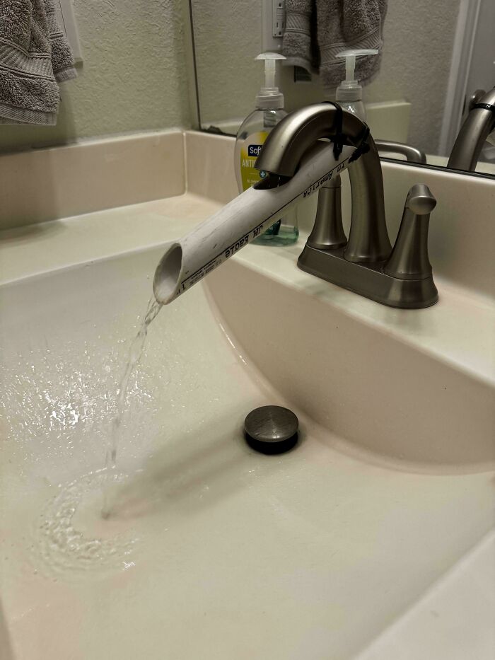 Wife Wanted a $10 Faucet Extender for Our Son — My DIY Solution Was Something Else!