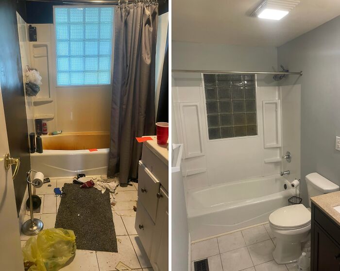 Before, Almost Done, and Current — How’s This Looking?