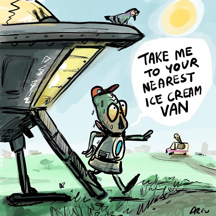 40 Single-Panel Cartoons That Make Everyday Stuff Hilarious